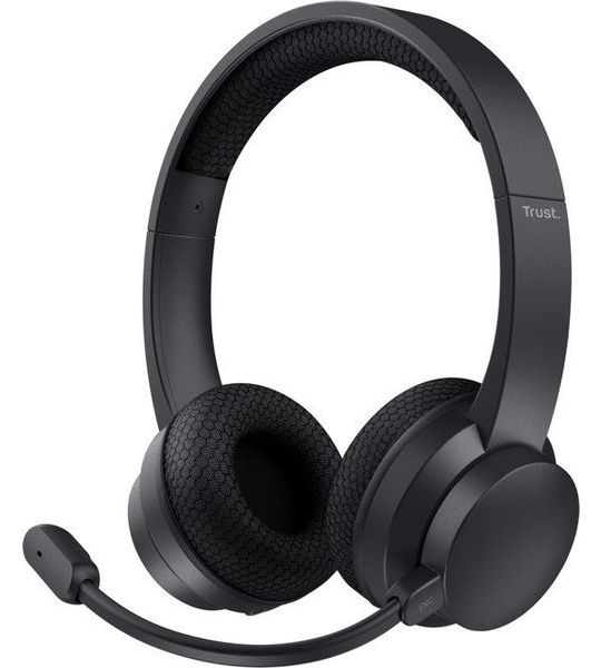 Trust AYDA WIRELESS ENC Headset Zwart