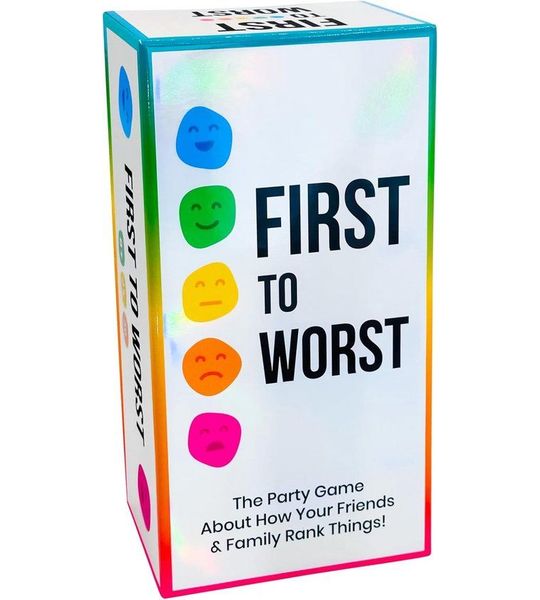 First to Worst - Kaartspel - Engelstalig