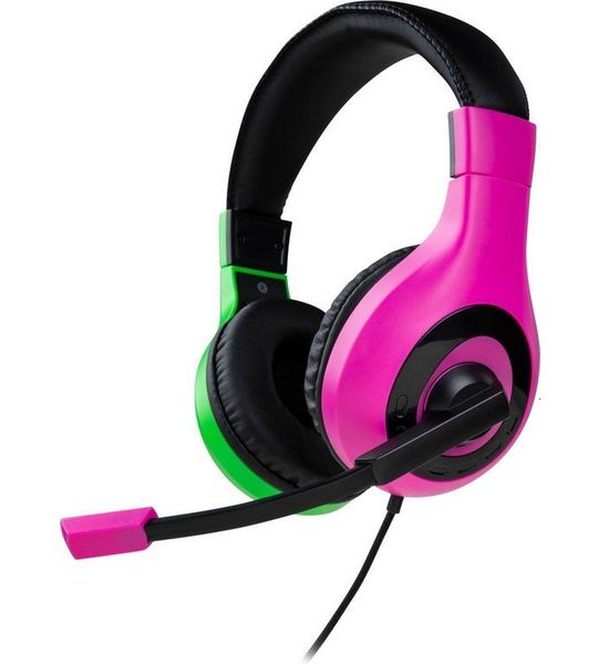 Bigben gaming headset V1 Nintendo Switch (Paars/Groen)