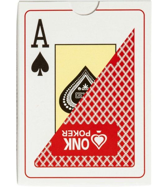 Professionele ONK Poker Kaarten Old Style Rood