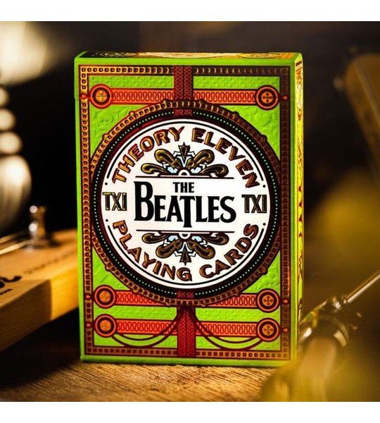 The Beatles Playing Cards Green Version