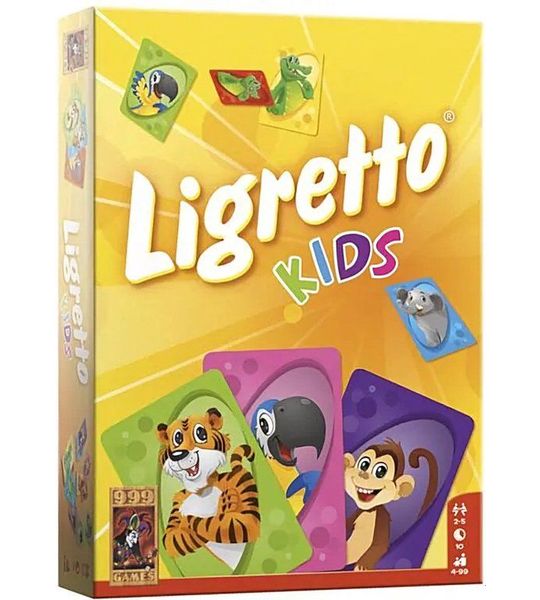 Ligretto kids - 999 games - kaartspel - gezelschapsspel