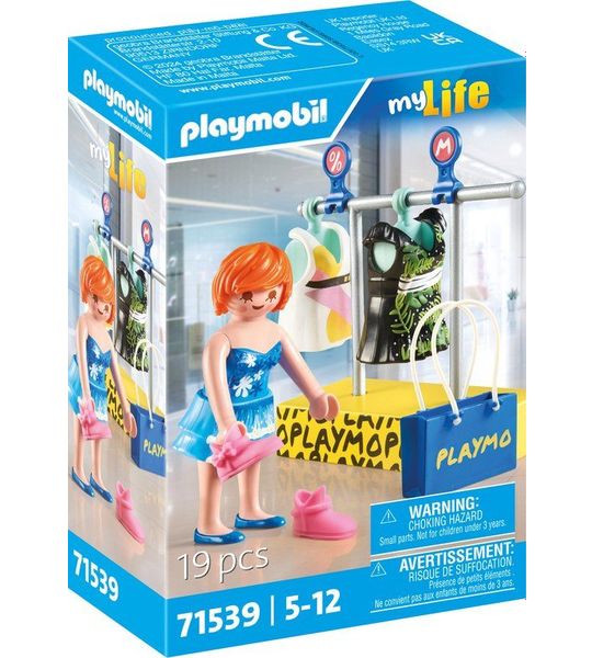 PLAYMOBIL My Life Kleding winkelen - 71539