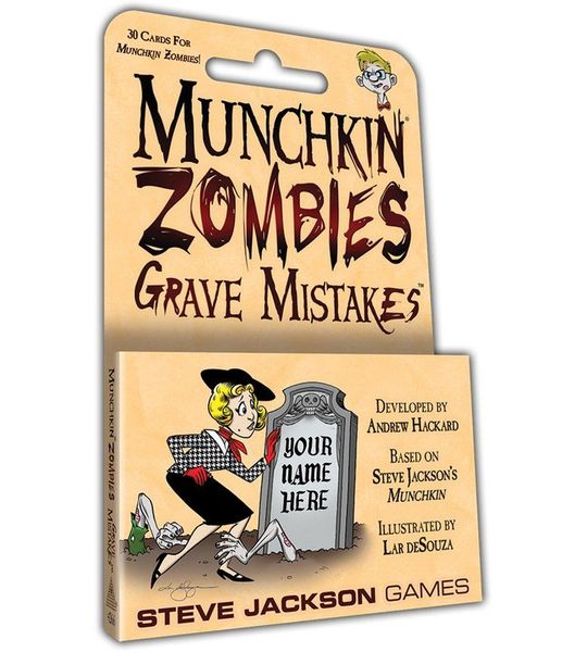 Munchkin Zombie Grave Mistakes -Uitbreiding - Engelstalig - Steve Jackson Games
