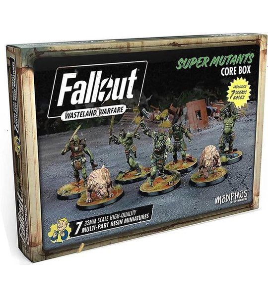 Fallout: Wasteland Warfare - Super Mutants Core Box - Modiphius Entertainment