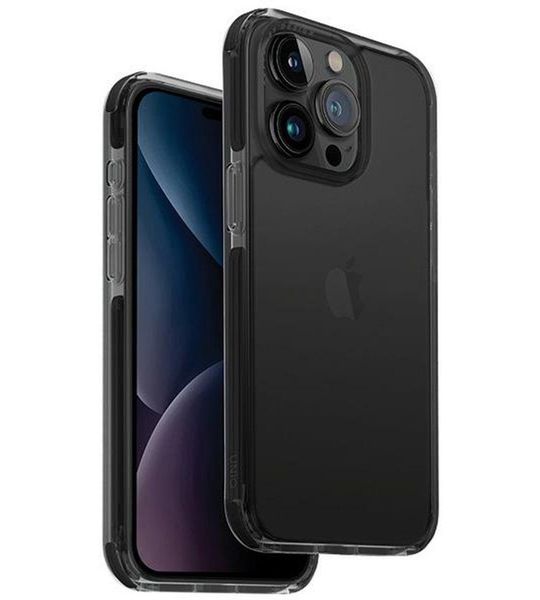 Uniq Combat-hoesje Voor Apple Iphone 15 Pro Max Zwart