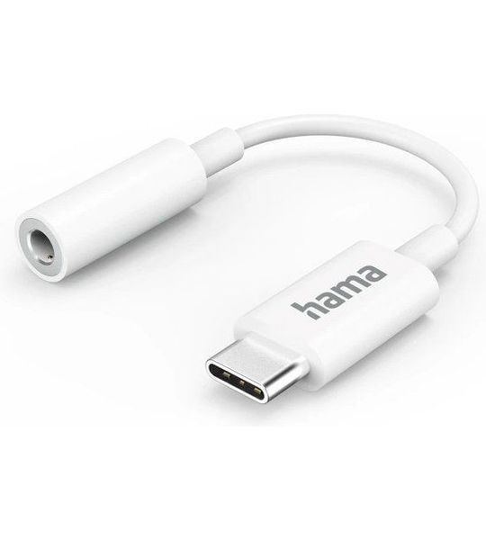 Hama 201524 Aux-adapter Usb-c 3.5mm Jack Wit