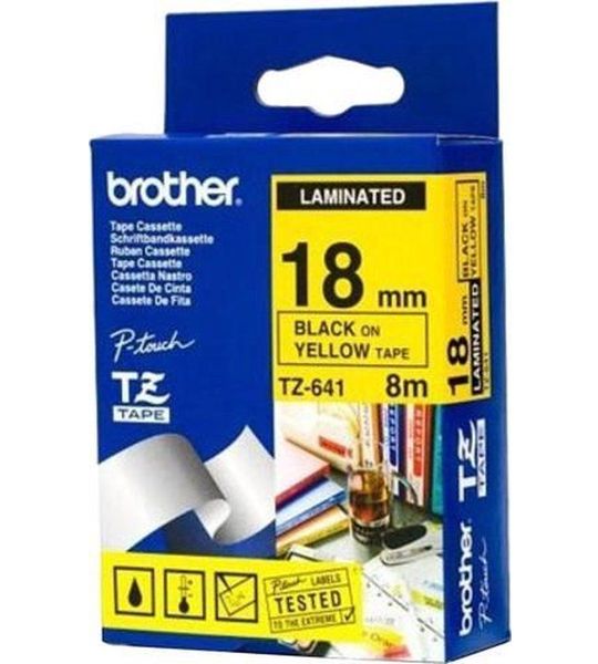Brother TZE-641 zwart