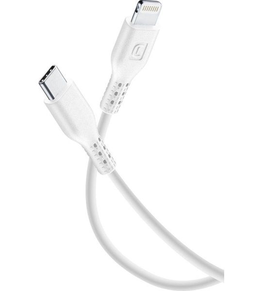 CELLULAR-LINE Kabel Usb-c-naar-lightning 12 Meter Wit