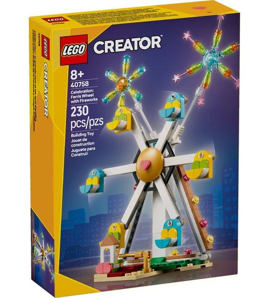 LEGO Creator - 40758 - Vieringenserie: reuzenrad met vuurwerk