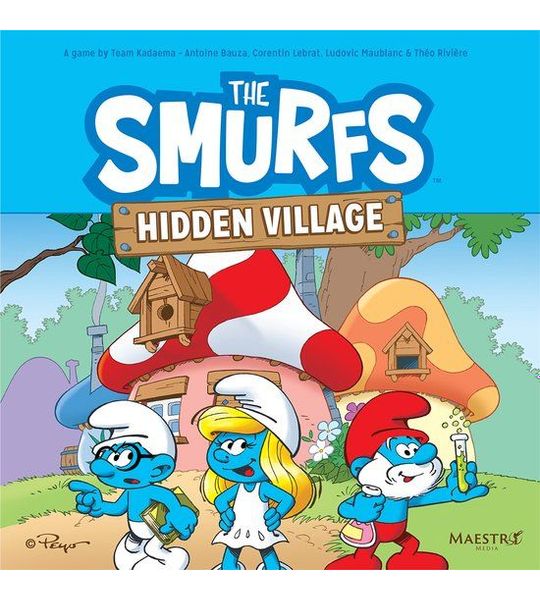 The Smurfs Hidden Village - Bordspel - Engels