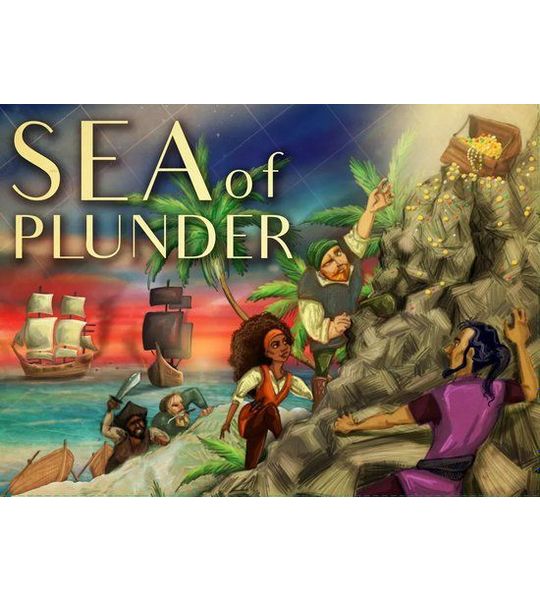 Sea of Plunder - Strategisch bordspel over schattenjacht - Game