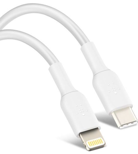 Belkin Usb C naar Lightning Kabel 1m Wit