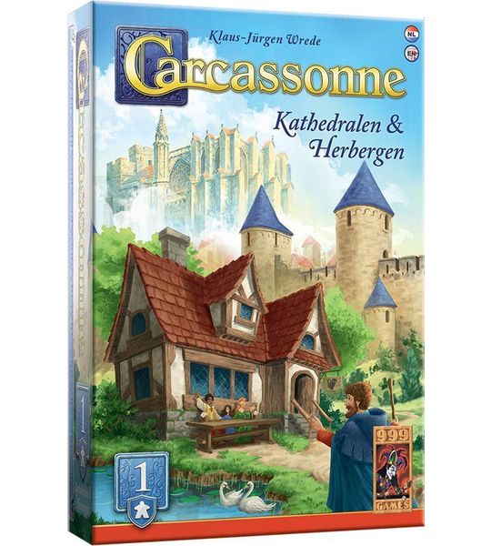 Carcassonne: Kathedralen&Herbergen Uitbreiding - Bordspel