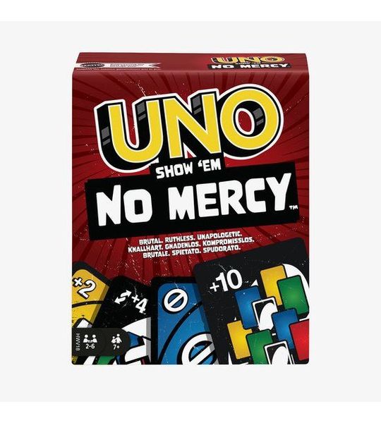 UNO Toon Geen Genade - UNO No Mercy - Kaartspel - Gezelligheidspel -
