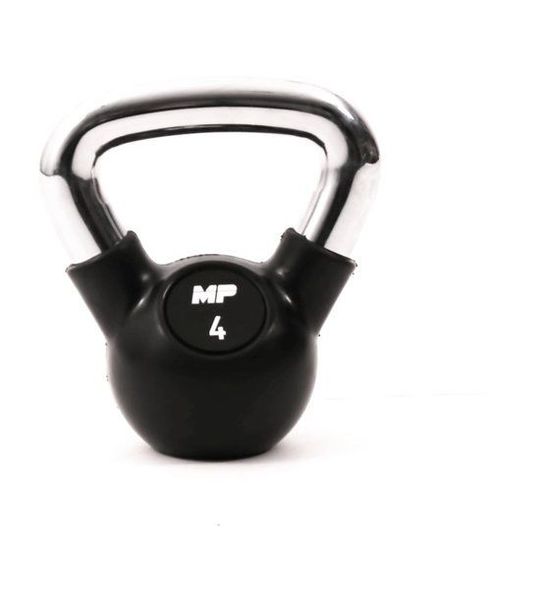 MP1304 Kettlebell Rubber/Chrome 4 kg