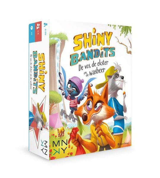 Shiny Bandits De vos, de ekster en de wasbeer