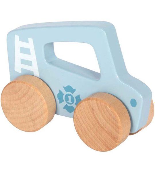 Small Foot - Houten Duwautootje Blauw