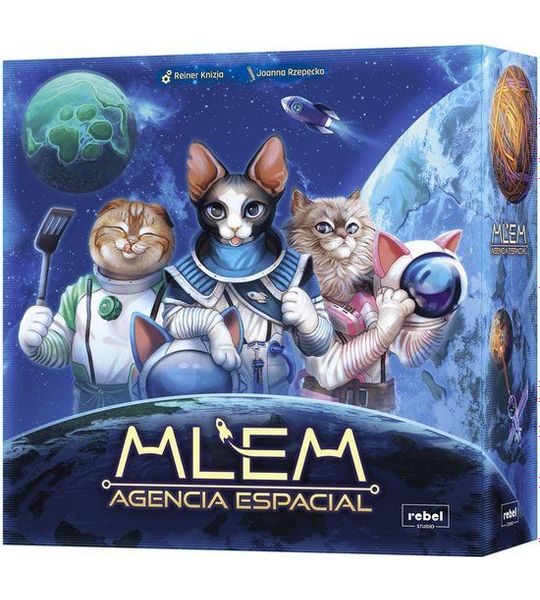 Asmodee Mlem Ruimteagentschap Bordspel Blauw