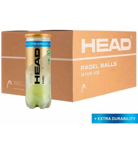 HEAD PRO S+ Padelballen Doos 24 x 3st - 72 padelballen