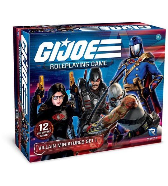 GI JOE RPG Villain Minis Set 1 - RPG Miniaturen - Engels