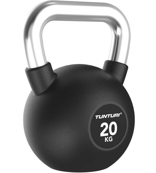 Tunturi Platinum Rubber Kettlebell - 20kg