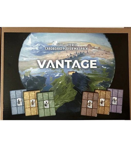 Vantage Dual-layered Cardboard Player Mat Pack