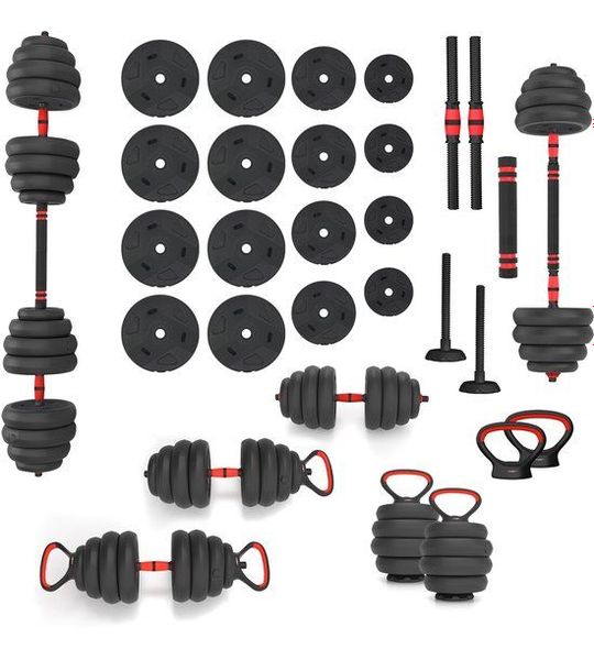 HMS Fitness 6-in-1 Krachttraining Set - 40 kg