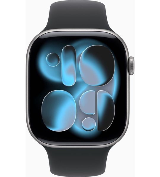 Apple Watch Series 11 Cellular 46mm  Grijs Sportband S/M