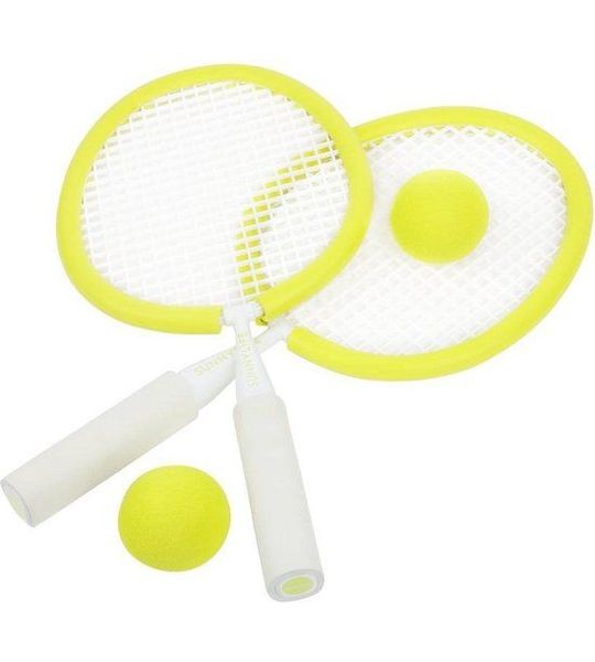Sunnylife - Outdoor Games Strandtennis Set Neon & Lime - Kunststof - Groen