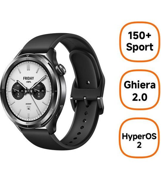 Xiaomi Watch S4 Smartwatch Zwart