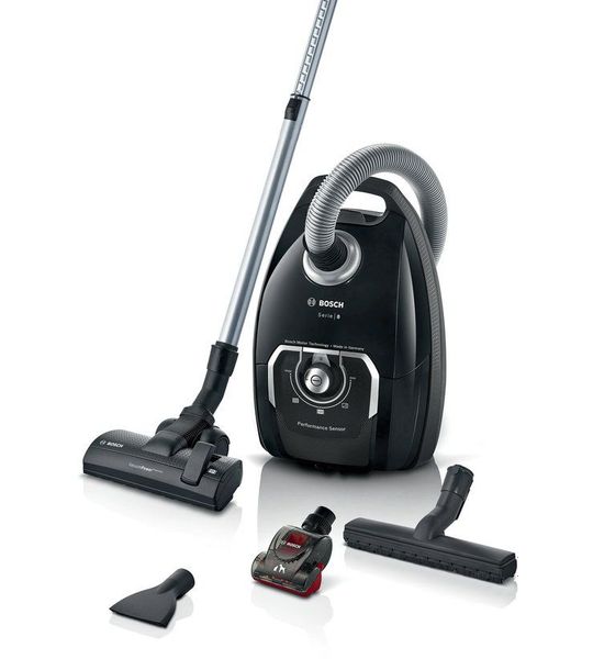 Bosch BGL8BA3S Stofzuiger met zak Zwart