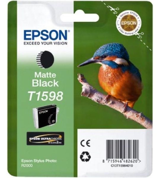 Epson T1598 mat zwart