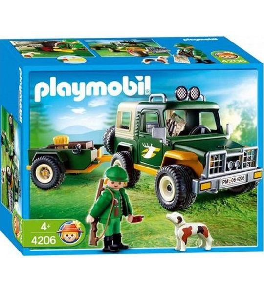 Playmobil Jeep met boswachter - 4206