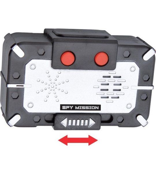 Lexibook - Spy Mission Spraakwisselaar, instelbare stem, opname tot 5 sec, zwart, RPSPY03