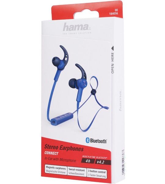 Hama Bluetooth-koptelefoon Connect Blauw