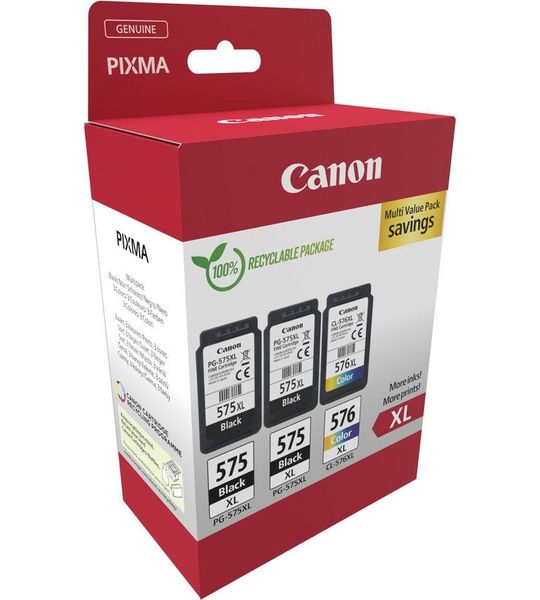 Canon PG-575XLx2/CL-576XL Multipack zwart en kleur