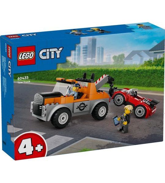 LEGO City Sleepwagen en sportautoreparatie 60435