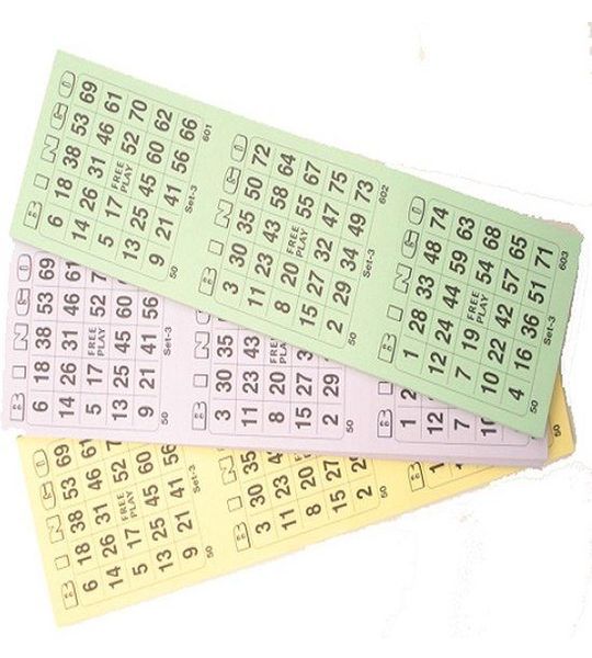 10 Bingoblokken 100X3Krt 1-75 75BT01