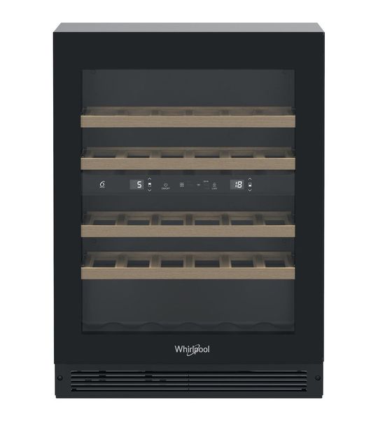 Whirlpool WHWBU60D2B Inbouw wijnkoelkast Zwart
