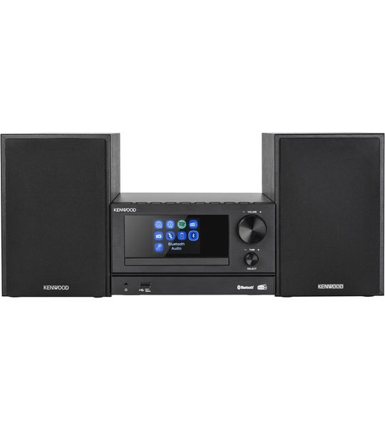Kenwood M-7000-B Stereo set Zwart