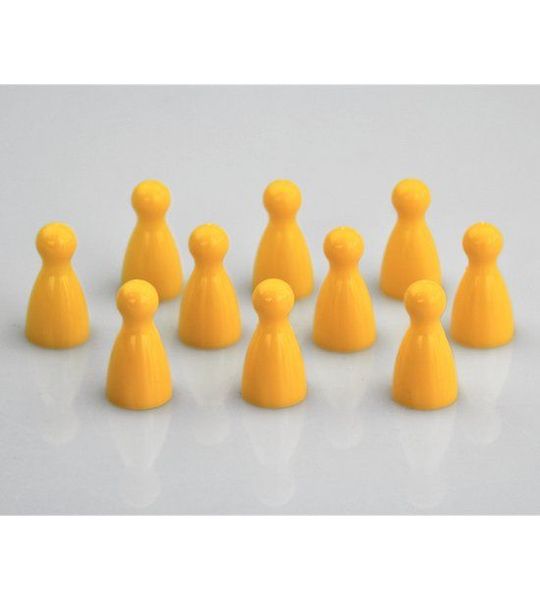 Pionnen - Geel - 100 stuks