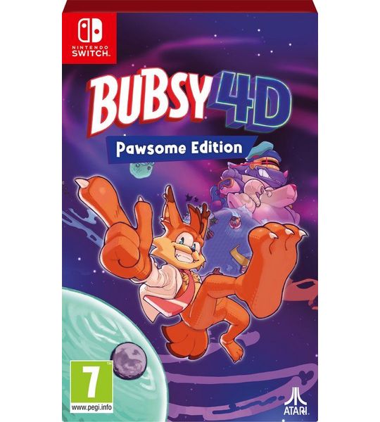 MINDSCAPE SW Bubsy 4d - Pawsome Edition Switch