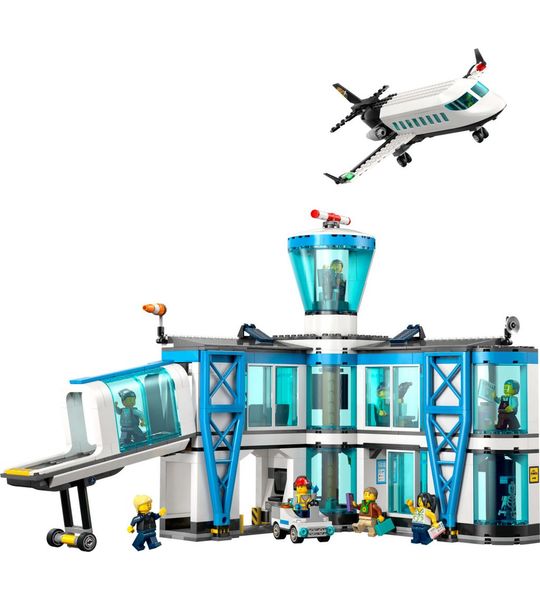 LEGO City 60502 Luchthaven met vliegtuig
