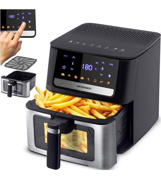 Berdsen BD-655 - Heteluchtfriteuse - 6,5L - 1700W - Zwart