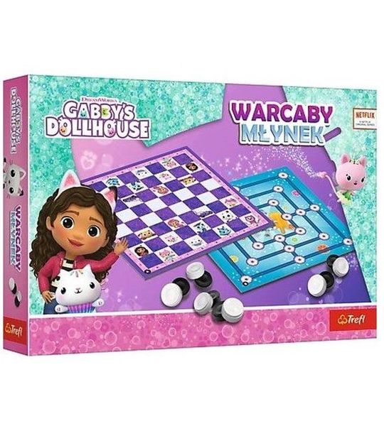 Warcaby Młynek Gabby's Dollhouse
