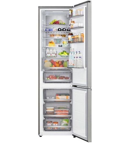 LG Gbbs322bpy Koel-vriescombinatie Zilver Energie Label B Met Doorcooling Smart Inverter Compessor Prime Silver