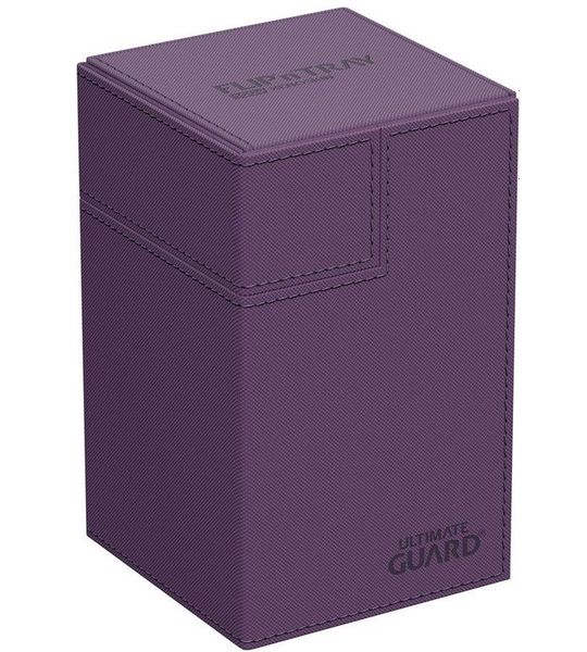 Ultimate Guard Ultimate Guard Flip'n'Tray 100+ Xenoskin - Purple Card Boxes