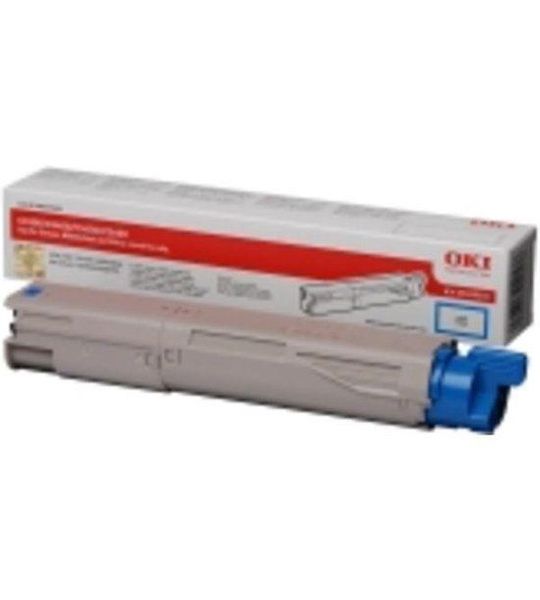 Oki C3300/C3400/C3450/C3600 Toner HC cyaan