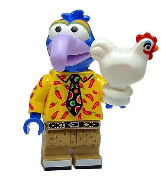 Gonzo - De Muppets - lego - minifiguren 71033